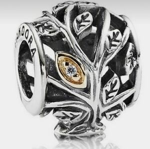 Pandora Tumbling Leaves Charm